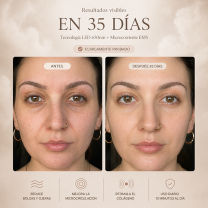 Rossety EyeGlow™ | Reparador de Bolsas y Ojeras