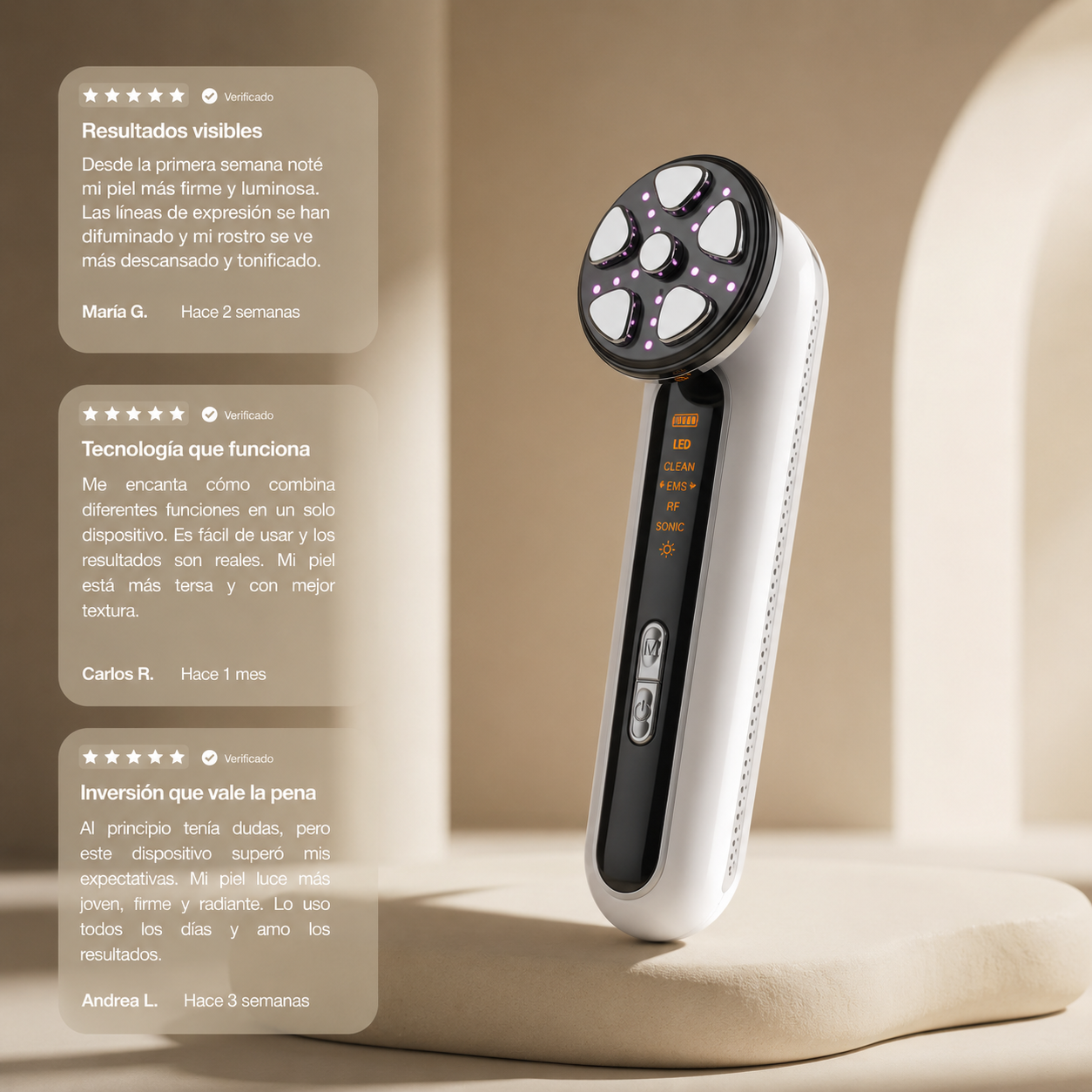 Rossety Face RF™ - Tratamiento Flacidez Facial