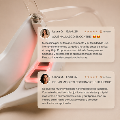 Rossety EyeGlow™ | Reparador de Bolsas y Ojeras